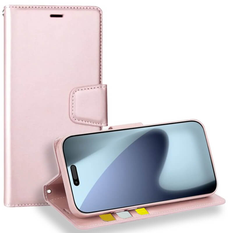 For Apple iPhone 17 | 17 Air | 17 Pro | iPhone 17 Pro Max Hanman Wallet Case Flip Leather Card Slots Magnetic Stand Cover