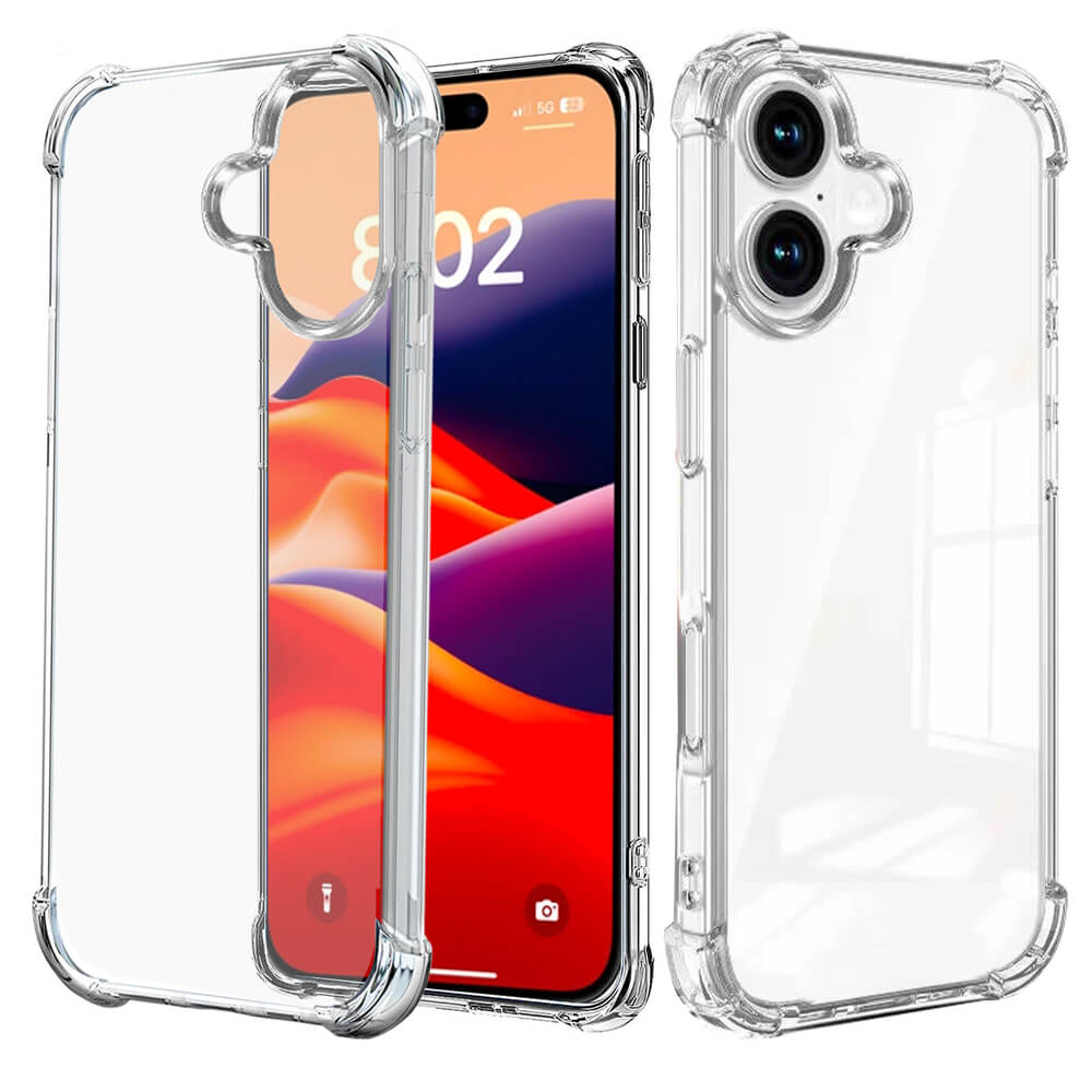 For Apple iPhone 17 | 17 Air | 17 Pro | iPhone 17 Pro Max SupRShield Clear Case Shockproof Tough Gel Transparent Heavy Duty Phone Back Cover