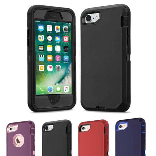 For Apple iPhone SE 2022202087 Case Drop Resistant Defender Tradies Heavy Duty Rugged Shockproof Tough Cover