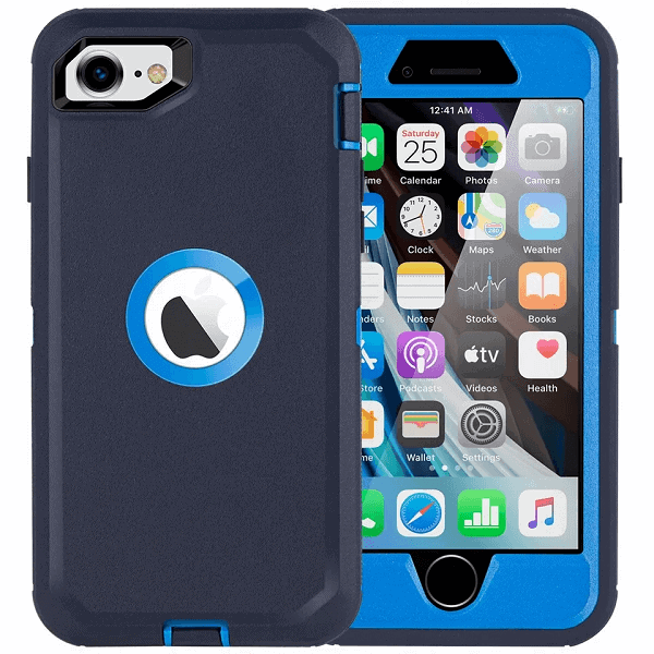 For Apple iPhone SE /7/8 Plus Case Drop Resistant Defender Tradies Heavy Duty Rugged Shockproof Tough Cover
