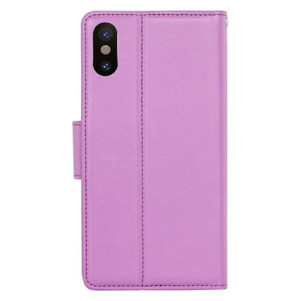 For Apple iPhone X XS Hanman Wallet Case Flip Leather Card Slots Magnetic Stand Cover