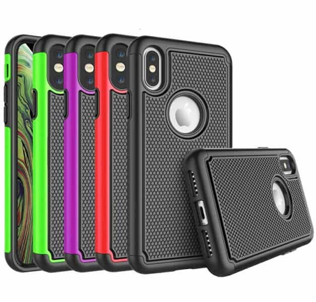 For Apple iPhone XS Max Case Drop Resistant Defender Tradies Heavy Duty Rugged Shockproof Tough Cover