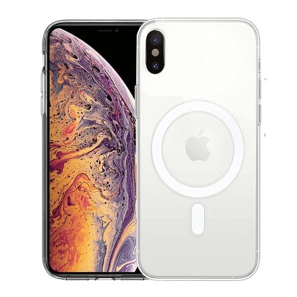 For Apple iPhone XS Max MagSafe Magnetic Case with HaloLock Shockproof Military Grade Protection Scratch Resistant Back Clear Protective Cover (6)