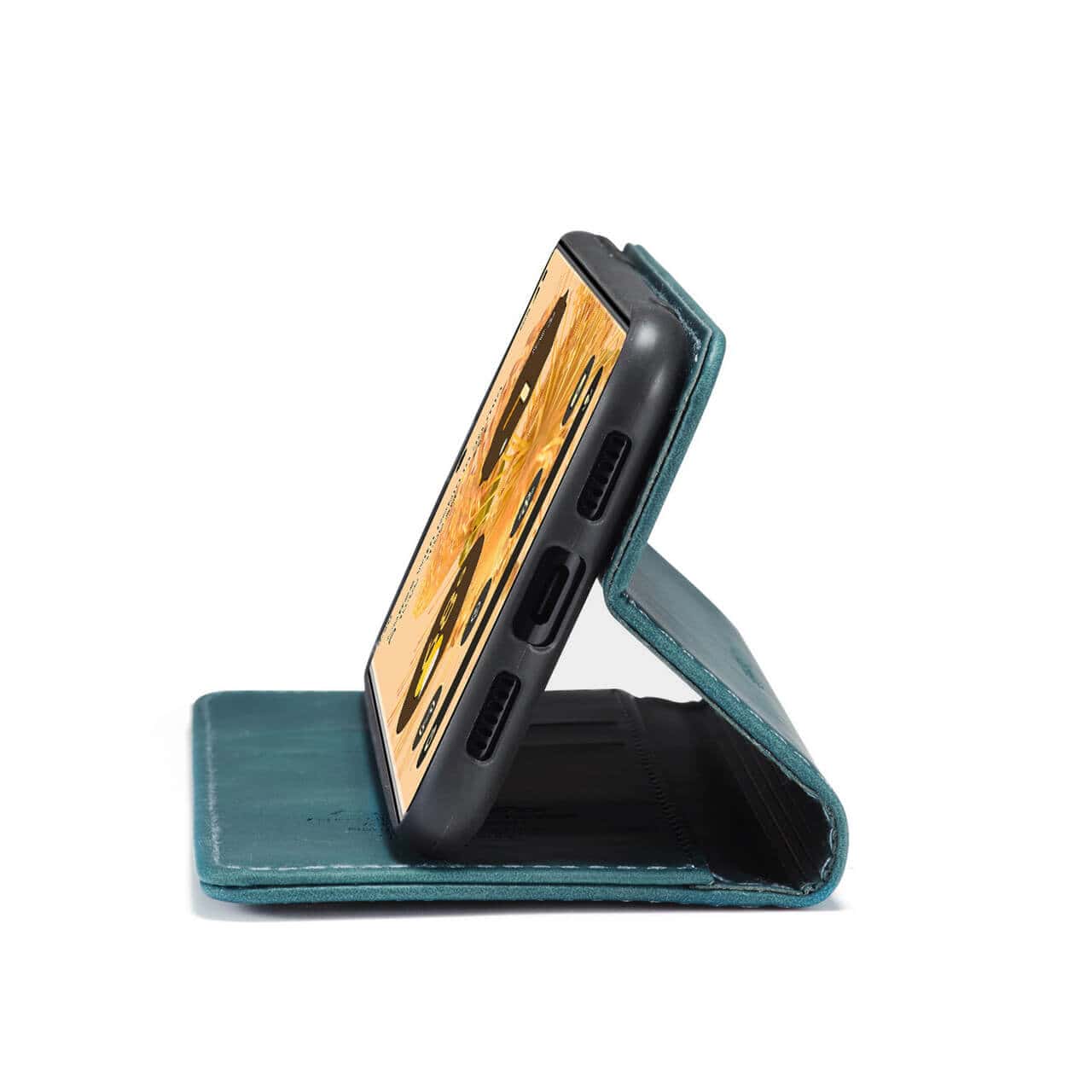 For Google Pixel 6A Caseme Case RFID Blocking Retro Flip Premium Leather Card Holder Wallet Cover