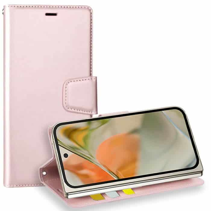 For Google Pixel 9 Pro Fold 5G Hanman Wallet Case Flip Leather Card Slots Magnetic Stand Cover