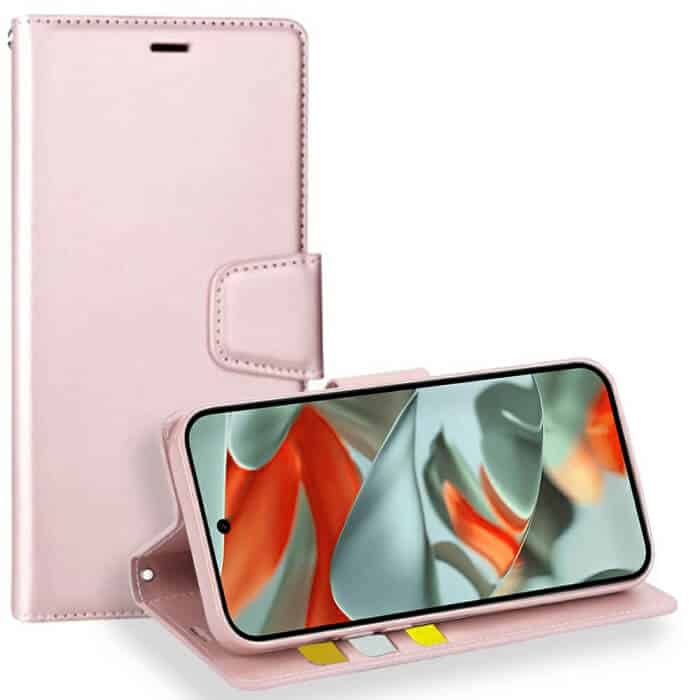 For Google Pixel 9 Pro XL Hanman Wallet Case Flip Leather Card Slots Magnetic Stand Cover