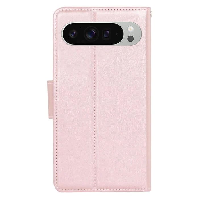 For Google Pixel 9 Pro XL Hanman Wallet Case Flip Leather Card Slots Magnetic Stand Cover