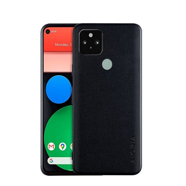 For Google pixel 5 /5a 5G AIORIA Textile Fabric Shockproof Soft TPU Heavy Duty Slim Back Case Cover