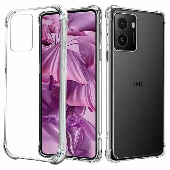 For HMD Pulse HMD Pulse Pro HMD Pulse Plus SupRShield Heavy Duty Soft Tough Gel Transparent Air Cushion Shockproof Back Cover