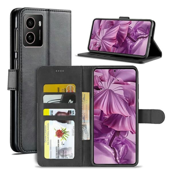 For HMD Pulse HMD Pulse Pro HMD Pulse Plus SupRShield Wallet Leather Card Holder Flip Shockproof Magnetic Case Cover