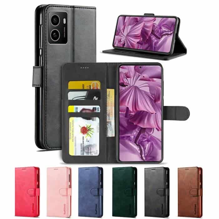 For HMD Pulse HMD Pulse Pro HMD Pulse Plus SupRShield Wallet Leather Card Holder Flip Shockproof Magnetic Case Cover