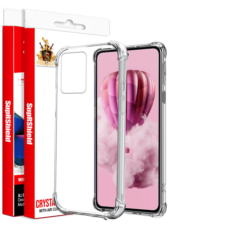 For HMD Skyline SupRShield Heavy Duty Soft Tough Gel Transparent Air Cushion Shockproof Back Cover