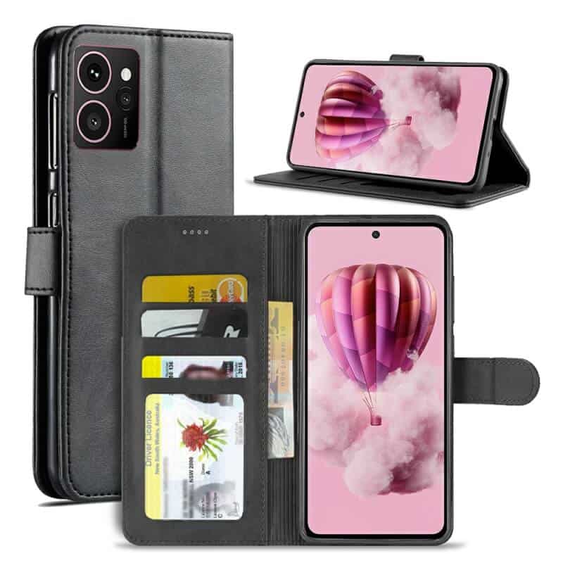 For HMD Skyline SupRShield Wallet Leather Card Holder Flip Shockproof Magnetic Case Cover
