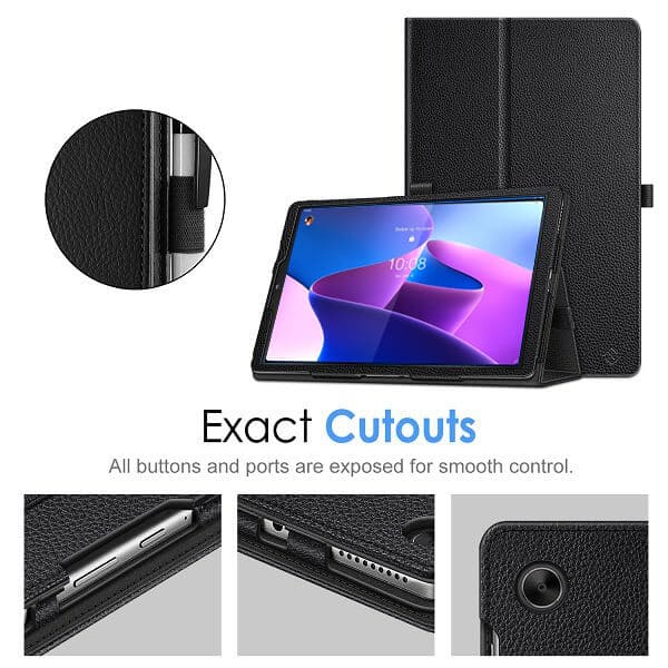 For Lenovo Tab M10 3rd Gen 10.1 TB328FU Smart Business Style Folio Leather Folding Stand Case Magnetic Cover