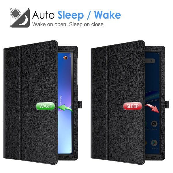 For Lenovo Tab M10 3rd Gen 10.1 TB328FU Smart Business Style Folio Leather Folding Stand Case Magnetic Cover