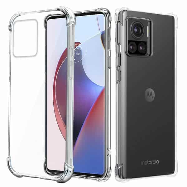 For Motorola Edge 30 Ultra SupRShield Heavy Clear Case Shockproof Duty Soft Tough Gel Transparent Air Cushion Bumper Phone Back Cover