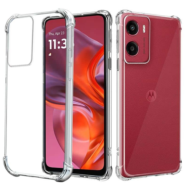 For Motorola Moto G05 4G SupRShield Heavy Duty Soft Tough Gel Transparent Air Cushion Shockproof Back Cover