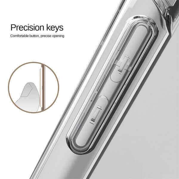 For Motorola Moto G14 SupRShield Clear Case Shockproof Tough Gel Transparent Air Cushion Heavy Duty Phone Back Cover (Crystal Clear)