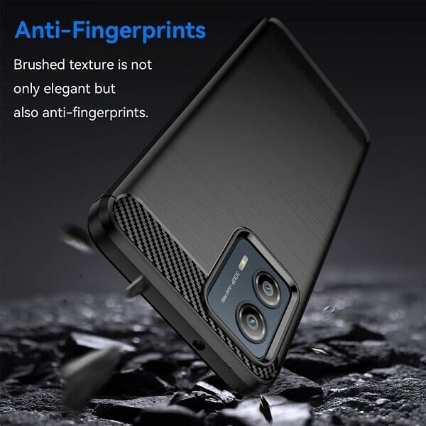 For Motorola Moto G53 5G Case Shockproof Heavy Duty Rugged Anti Knock Back Cover (Black)