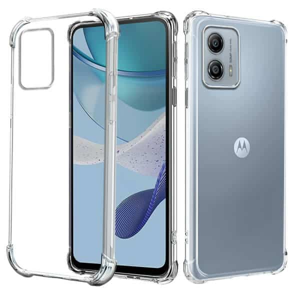 For Motorola Moto G53 5G Clear Case Shockproof Heavy Duty Gel Air Cushion Cover