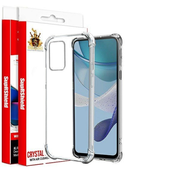 For Motorola Moto G53 5G Clear Case Shockproof Heavy Duty Gel Air Cushion Cover
