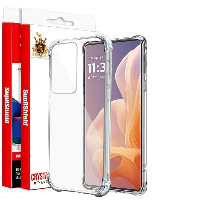 For Motorola Moto G85 5G SupRShield Heavy Duty Soft Tough Gel Transparent Air Cushion Shockproof Back Cover