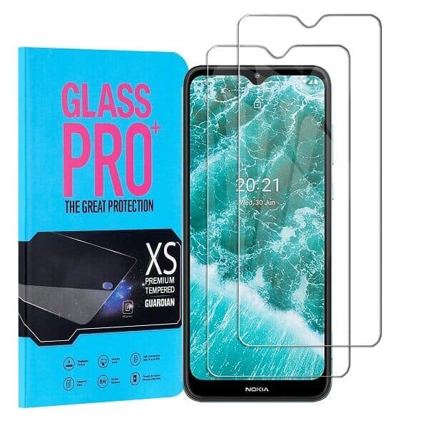 [2 Pack] For Nokia C30 Tempered Glass Screen Protector Film Guard (Clear)