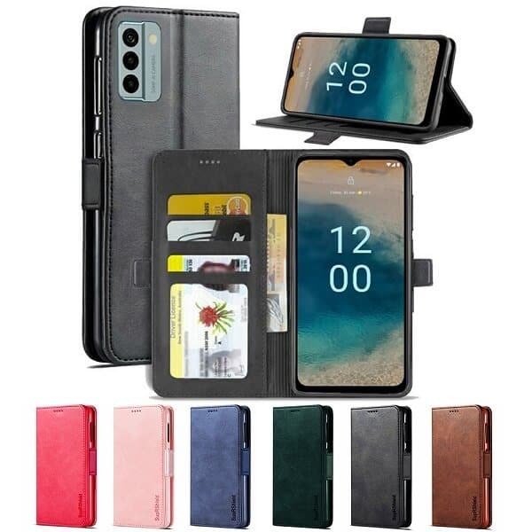 For Nokia G22 SupRShield Wallet Leather Card Holder Flip Protective Shockproof Case Cover