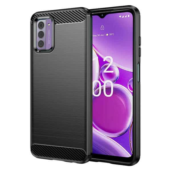 For Nokia G42 Case Shockproof Heavy Duty Rugged Anti Knock Back Cover (Black)
