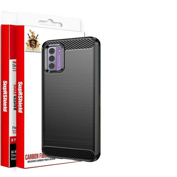 For Nokia G42 SupRShield Case Shockproof Heavy Duty Rugged Anti Knock Back Cover (Black)