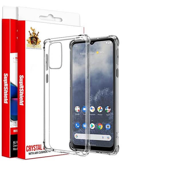 For Nokia G60 5G SupRShield Clear Case Shockproof Heavy Duty Gel Air Cushion Cover