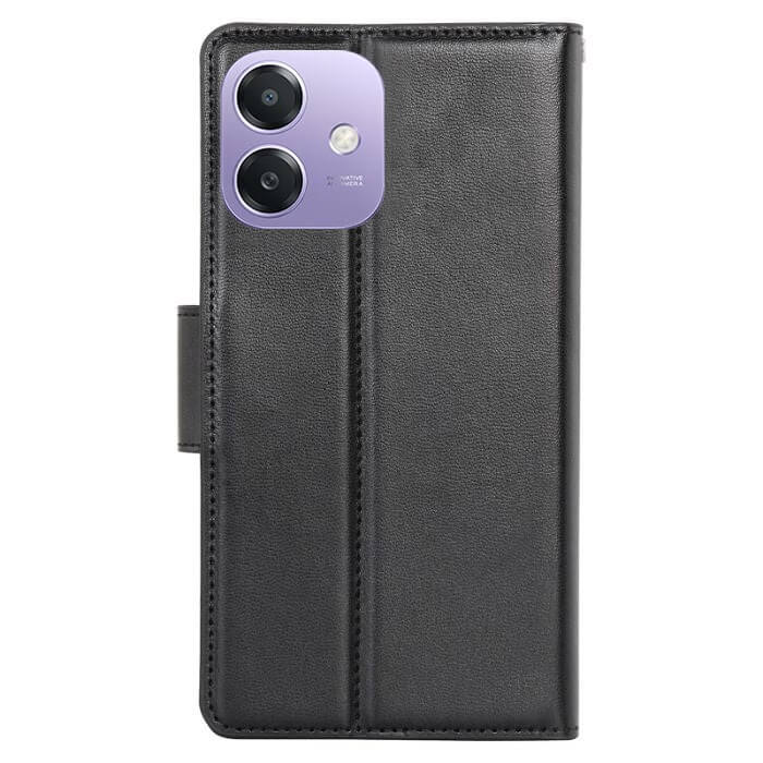 For Oppo A40 4G Hanman Wallet Case Flip Leather Card Slots Magnetic Stand Cover