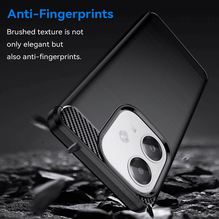 For Oppo A40 4G SupRShield Case Shockproof Heavy Duty Rugged Anti Knock Back Cover (Black)