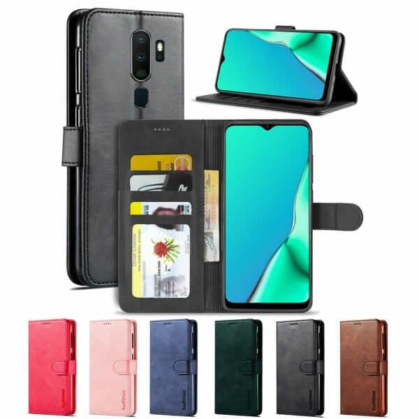 For Oppo A5 2020 A9 2020 SupRShield Wallet Leather Flip Case Cover