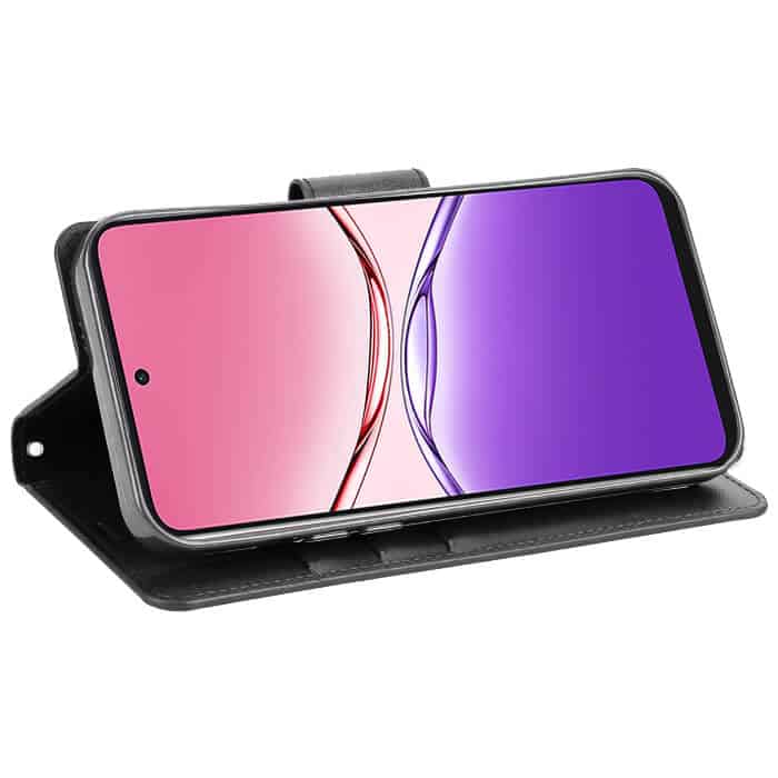 For Oppo A5 & A5 Pro 5G Hanman Wallet Case Flip Leather Card Slots Magnetic Stand Cover