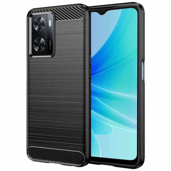 For Oppo A57 4G Case Shockproof Heavy Duty Rugged Anti Knock Back Cover (Black)