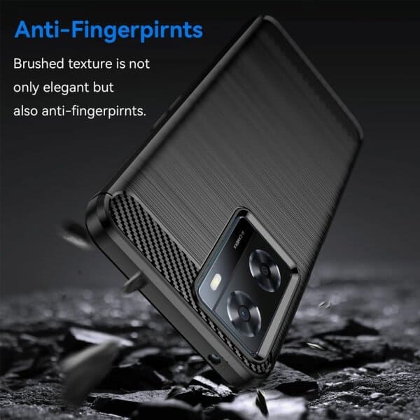 For Oppo A57 4G Case Shockproof Heavy Duty Rugged Anti Knock Back Cover (Black)