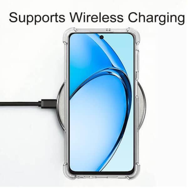 For Oppo A60 4G SupRShield Heavy Duty Soft Tough Gel Transparent Air Cushion Shockproof Back Cover