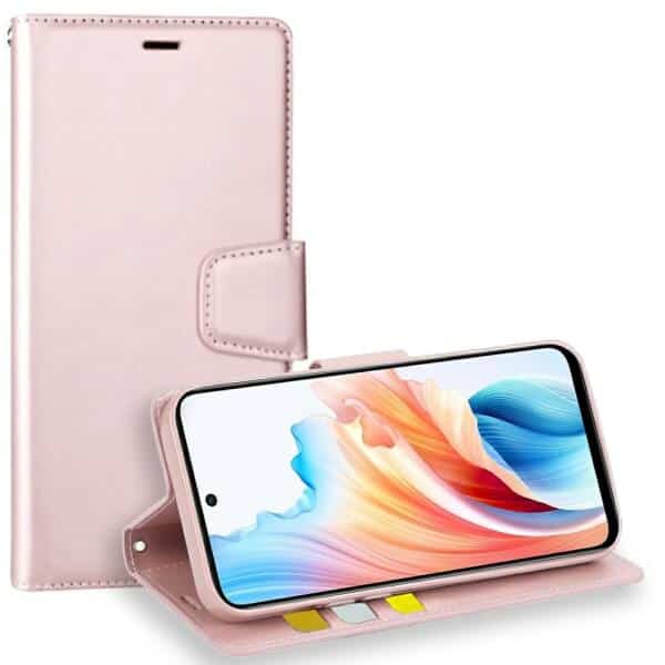 For Oppo A79 5G Hanman Wallet Case Flip Leather Card Slots Magnetic Stand Cover