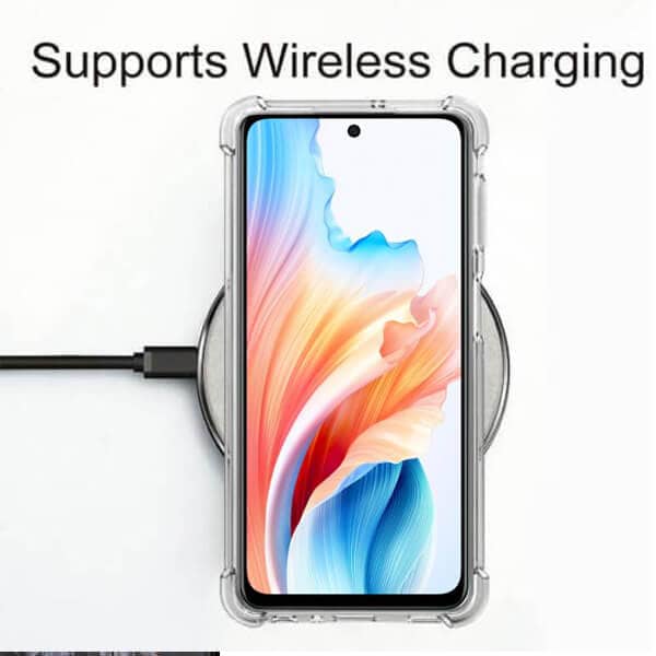 For Oppo A79 5G SupRShield Clear Case Shockproof Heavy Duty Gel Air Cushion Cover