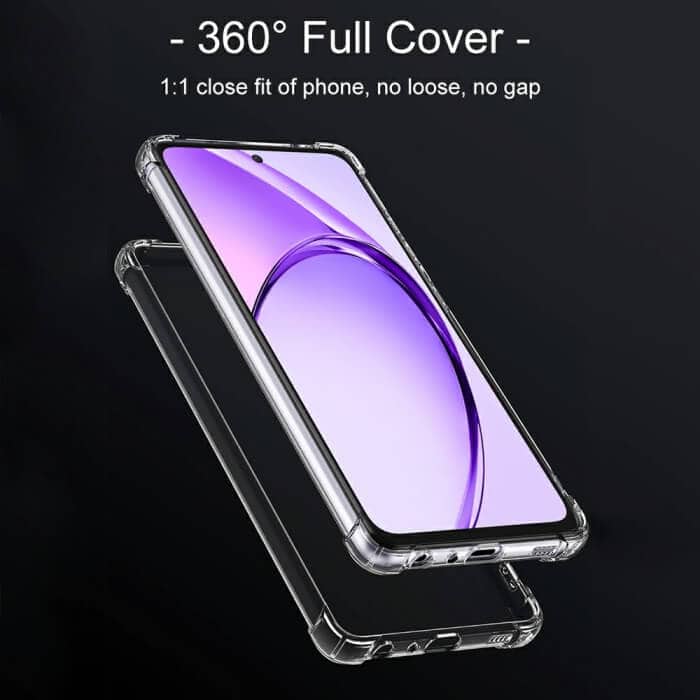 For Oppo A80 5G SupRShield Heavy Duty Soft Tough Gel Transparent Air Cushion Shockproof Back Cover