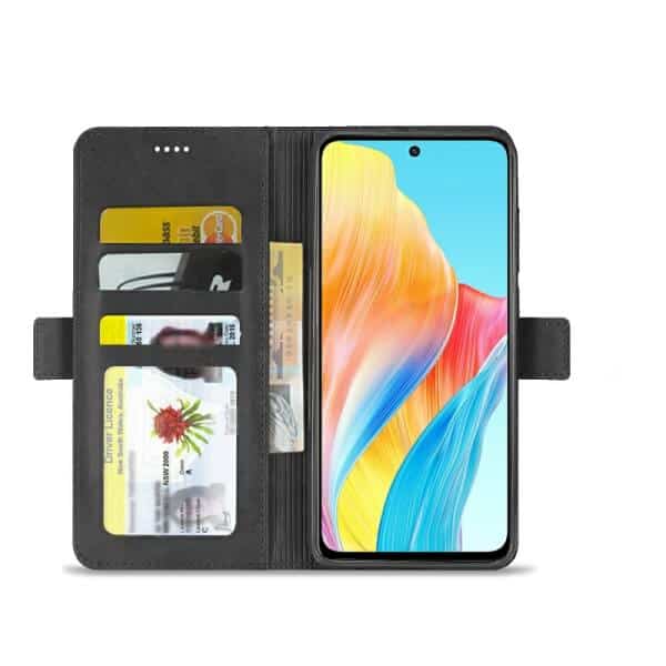 For Oppo A98 5G SupRShield Wallet Leather Flip Stand Magnetic Case Cover