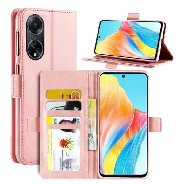 For Oppo A98 5G SupRShield Wallet Leather Flip Stand Magnetic Case Cover