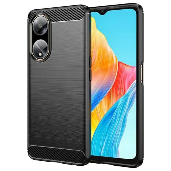 For Oppo A98 SupRShield Case Shockproof Heavy Duty Rugged Anti Knock Back Cover (Black)