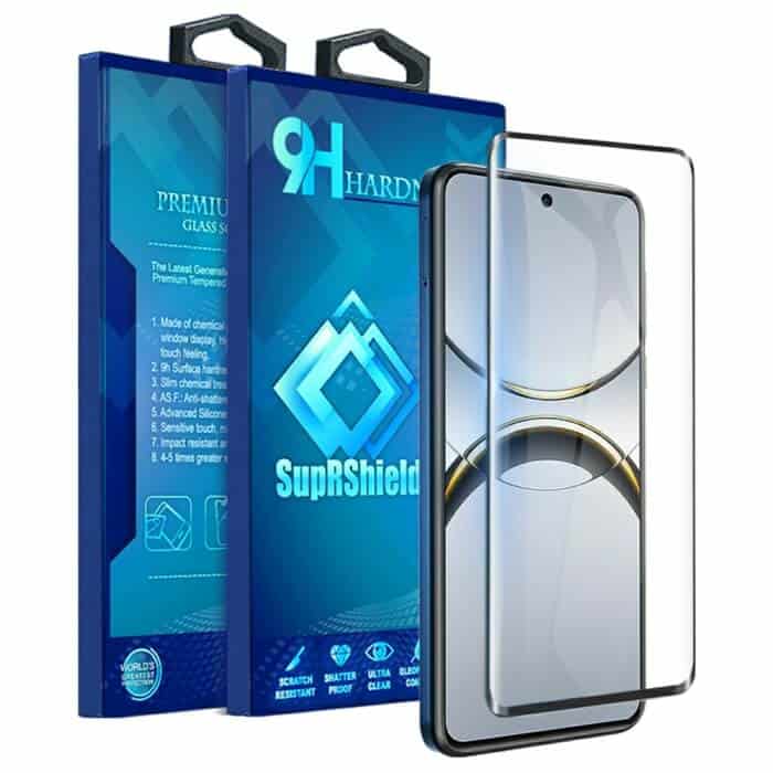For Oppo Find X8 Pro Screen Protector Anti Scratch Full Coverage Tempered Glass Film Guard (Black)