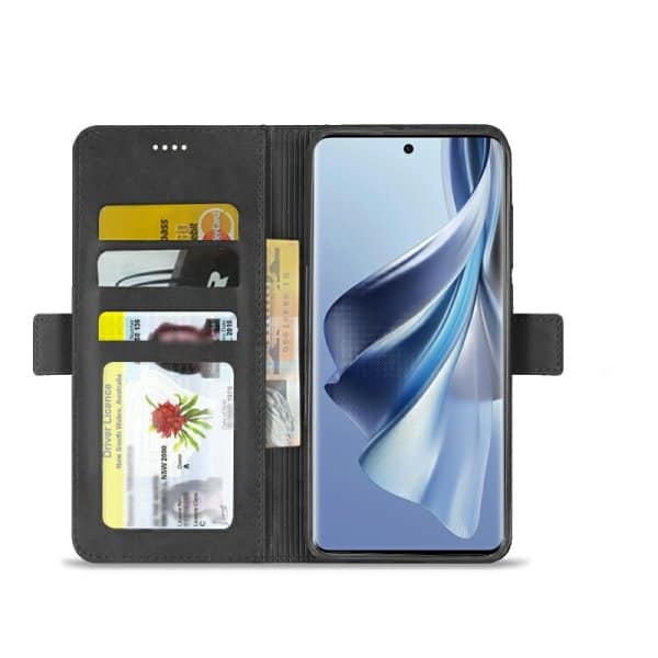 For Oppo Reno10 5G 5G SupRShield Wallet Leather Flip Stand Magnetic Case Cover