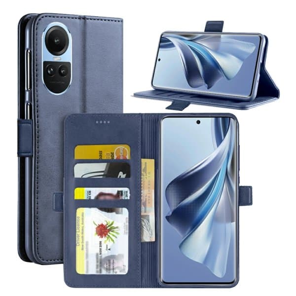 For Oppo Reno10 5G 5G SupRShield Wallet Leather Flip Stand Magnetic Case Cover