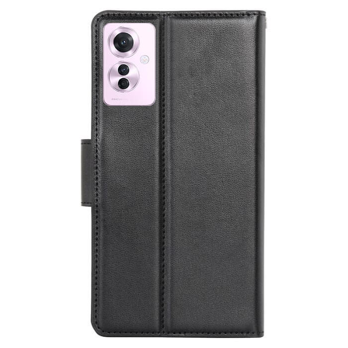 For Oppo Reno11 F 5G Hanman Wallet Case Flip Leather Card Slots Magnetic Stand Cover