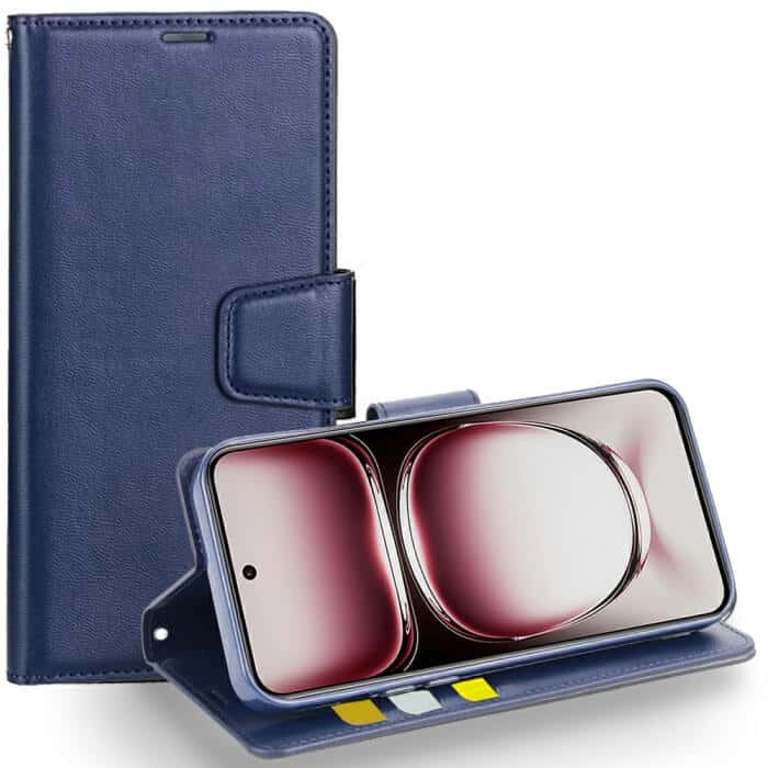 For Oppo Reno12 ProReno12 5G Hanman Wallet Case Flip Leather Card Slots Magnetic Stand Cover