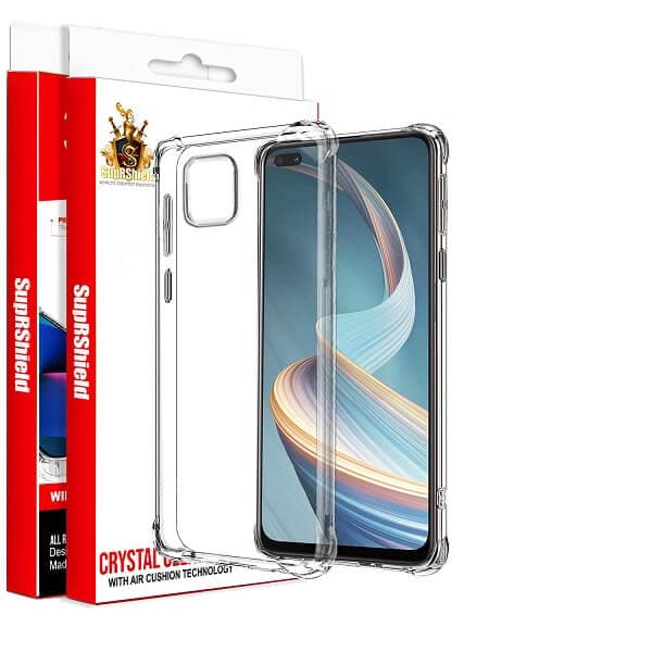 For Oppo Reno4 Z 5G SupRShield Clear Case Shockproof Tough Transparent Anti Knock Air Cushion Heavy Duty Cover